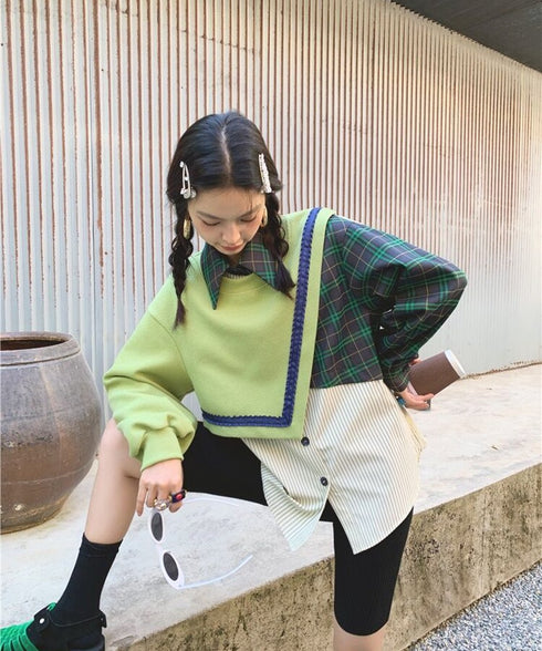 Half Layered Blouse